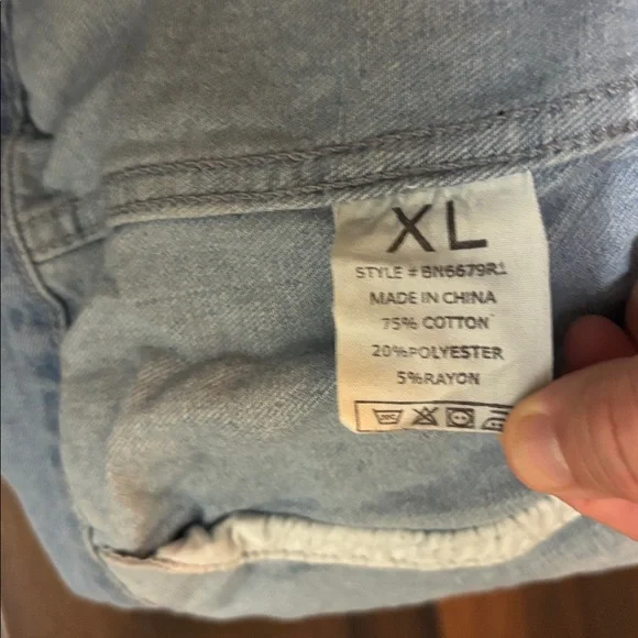 Distressed Blue Denim Jacket Waimea - Picture 8 of 8